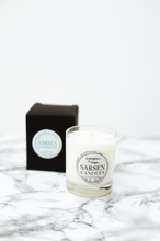Load image into Gallery viewer, Lemongrass and Ginger Scented Soy Glass Candles