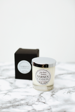 Load image into Gallery viewer, Lime, Basil & Mandarin Scented Soy Glass Candles