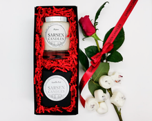 Load image into Gallery viewer, Glass Candle & Scented Melts Gift Box