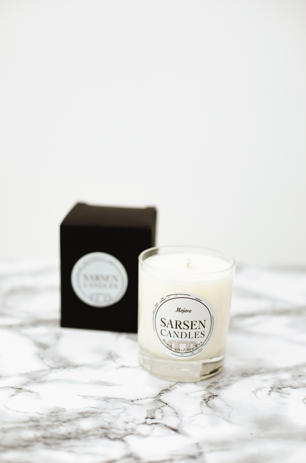 Mojave Scented Soy Glass Candles