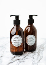 Load image into Gallery viewer, Honey and Tobacco Leaf Luxury Hand Wash &amp; Body Lotion
