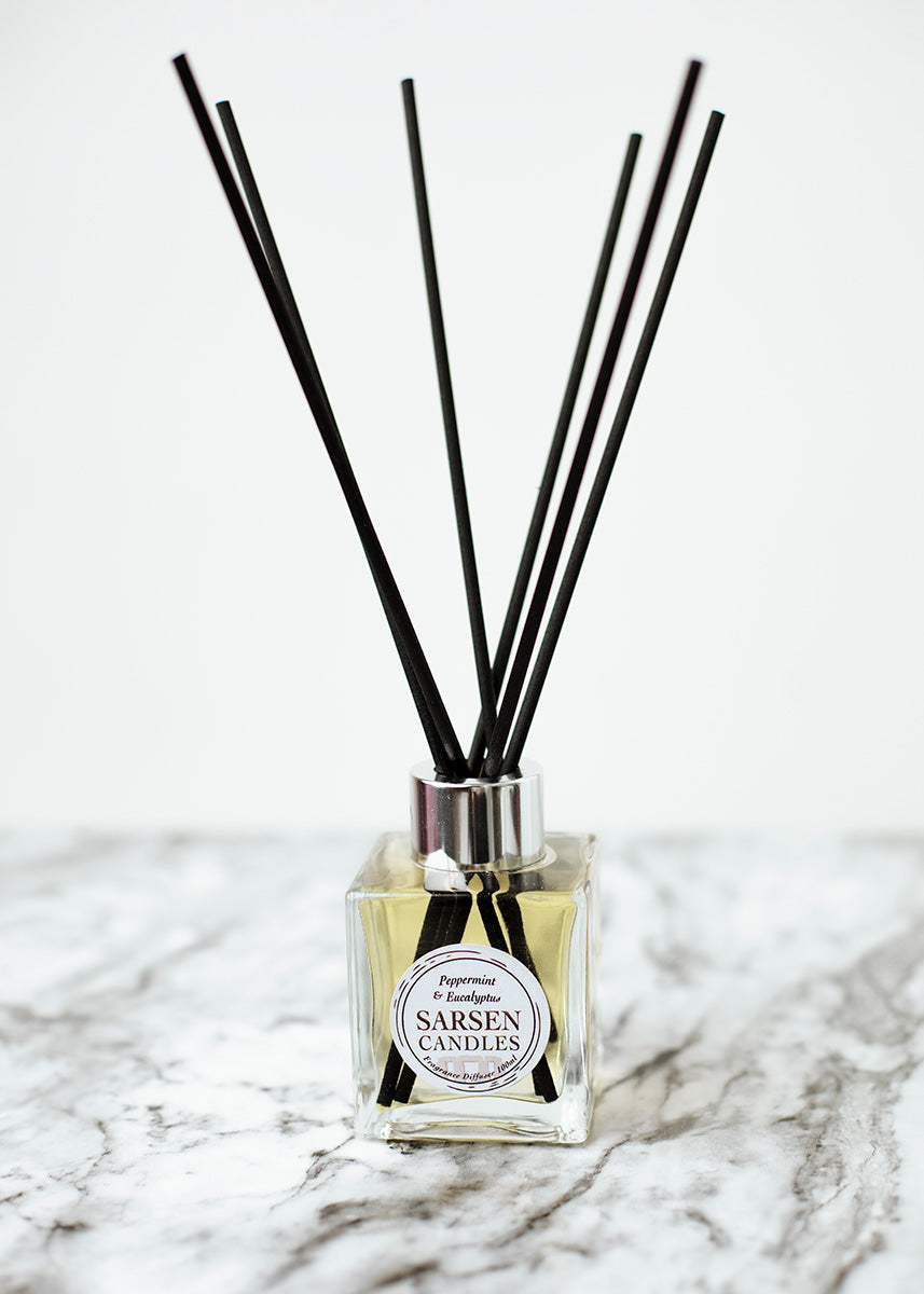 Peppermint and Eucalyptus Reed Diffusers